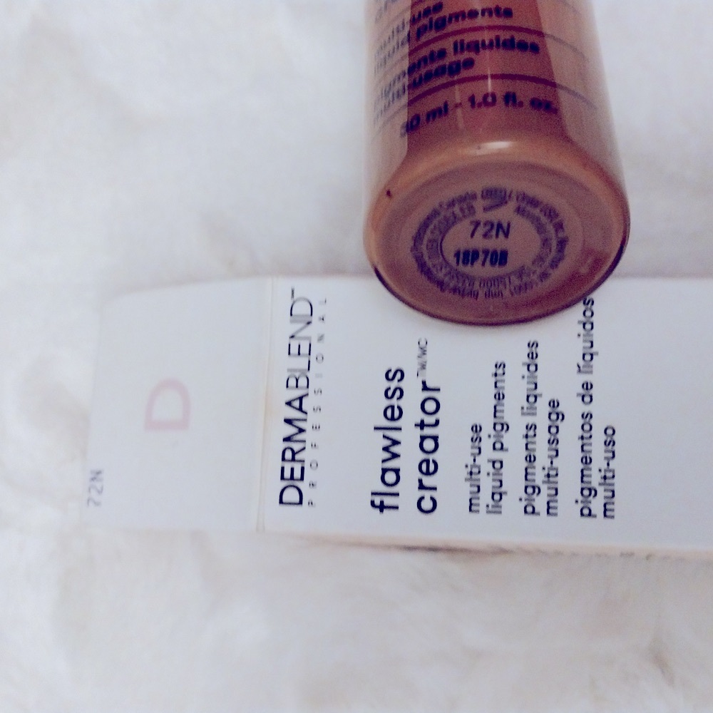DERMABLEND PROFESSIONAL flawless creator multi use liquid pigments 72N